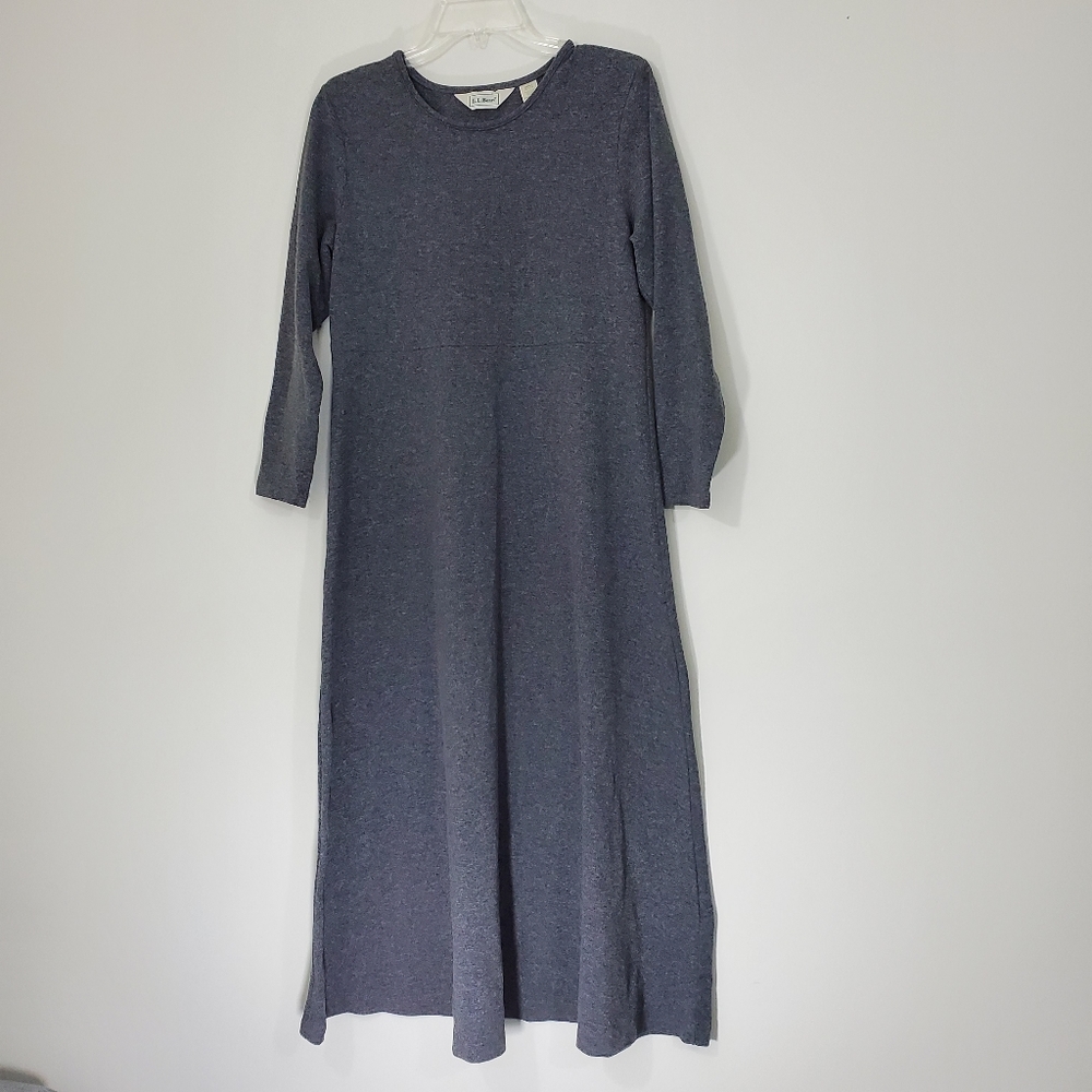 L.L. Bean Gray Dress, Size Small Petite